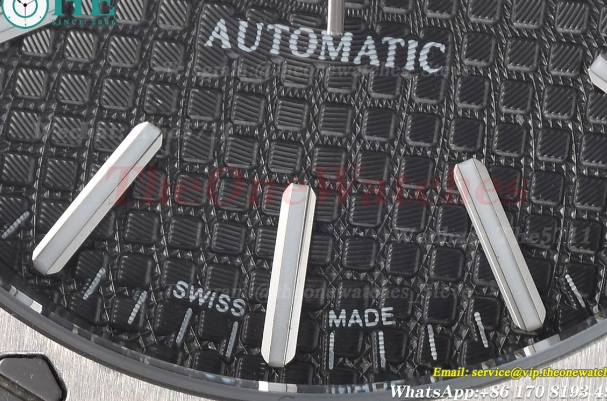 41mm SS 15400 MY8215 Grey GDF SS Dial Royal Oak 0106